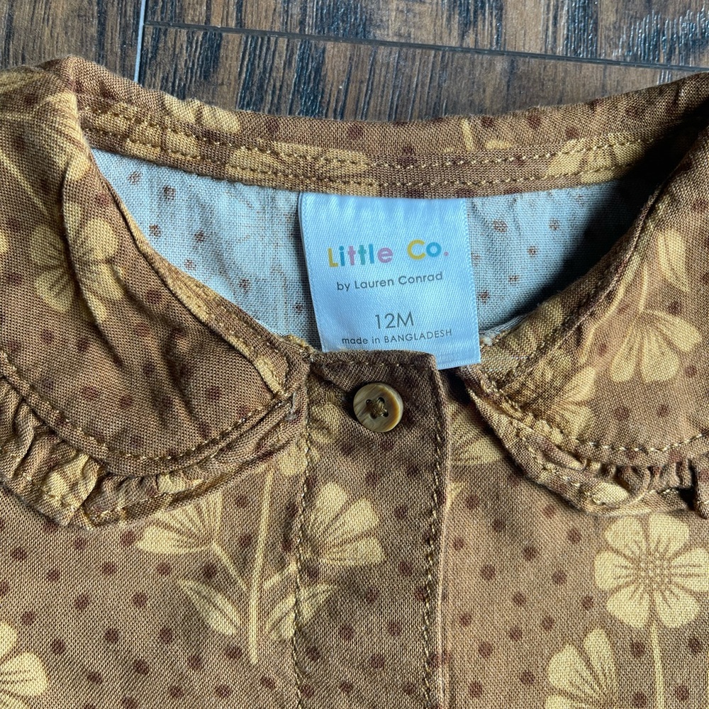 NWT Little Co. 12m girls dress - Picture 3 of 5